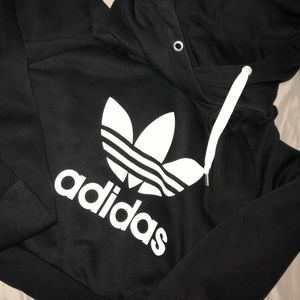 Adidas cropped hoodie